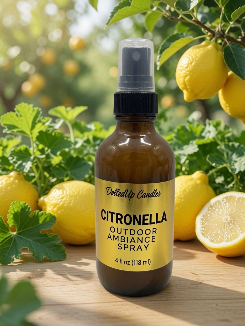 4oz Citronella Outdoor Ambiance Spray - Fresh Bug Repellent Patio Spray